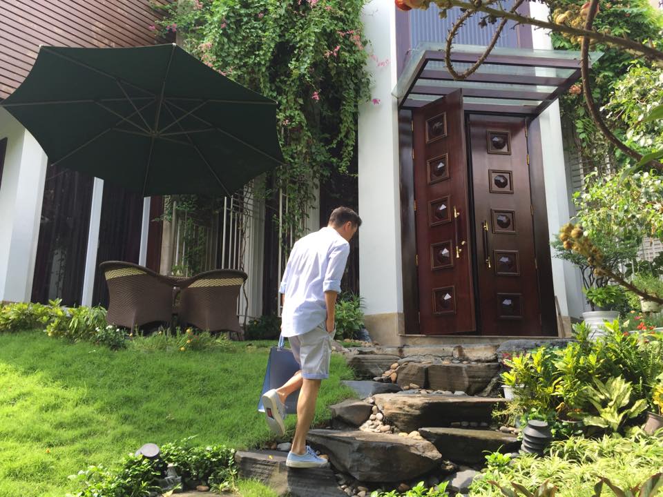 khu vườn Mr Đ&agrave;m cực kỳ y&ecirc;u th&iacute;ch v&agrave; d&agrave;nh nhiều thời gian chăm s&oacute;c