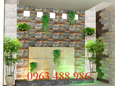 Thi công tiểu cảnh giếng trời