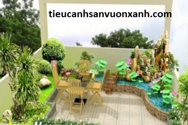 tiểu cảnh ban c&ocirc;ng (mẫu 01)