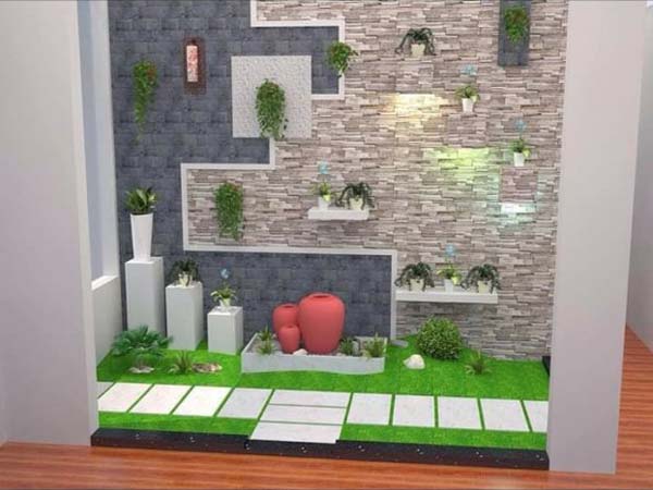 mẫu tiểu cảnh giếng trời đẹp